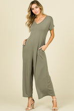 Load image into Gallery viewer, Solid Jumpsuit With Side Pockets