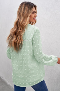 Now or Never Textured Blouse