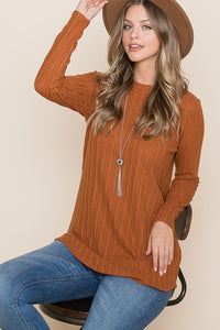 Can't Stop Me Now Long sleeve Knit Top