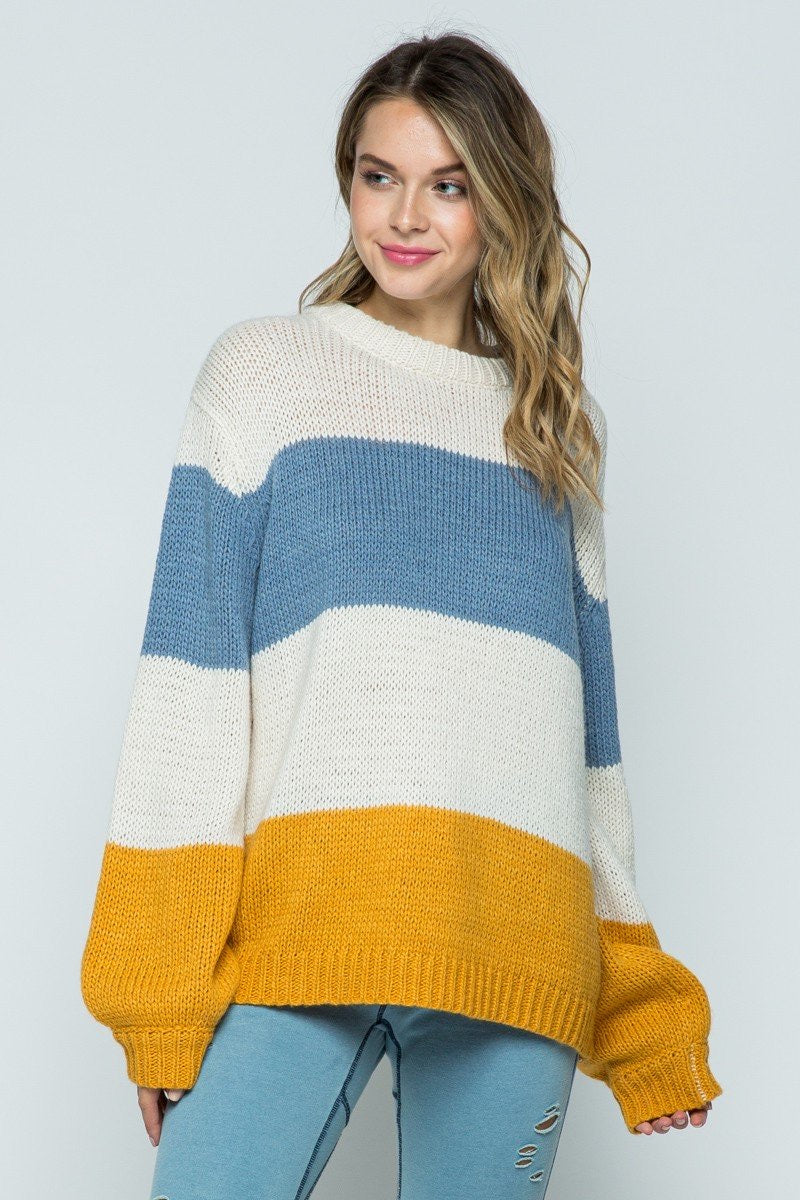 Oo la la striped sweater